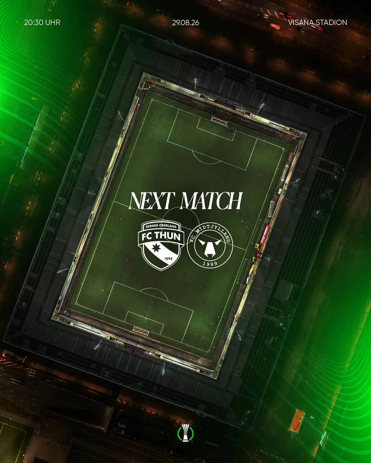 Next-Match-Post FC Thun gegen FC Midtjylland
